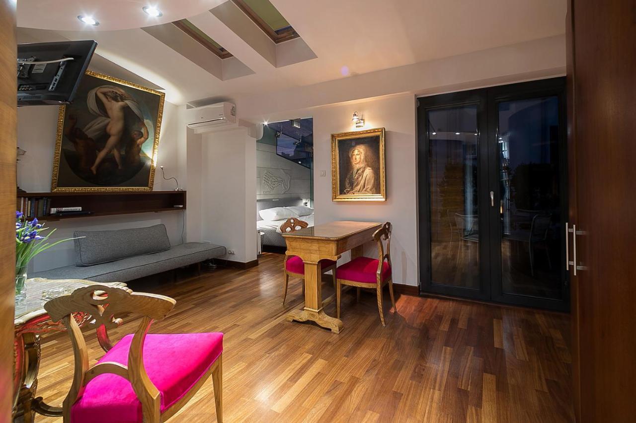 Main Square Studio With Terrace & Air Condition Cracovia Exterior foto